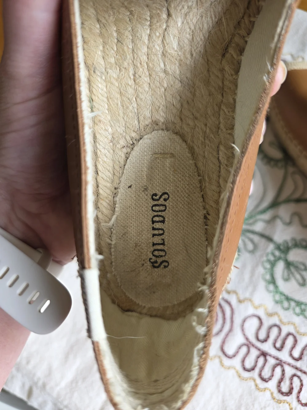 Soludos Leather Espadrille